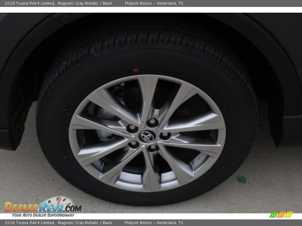 2018 Toyota RAV4 Limited Magnetic Gray Metallic / Black Photo #4