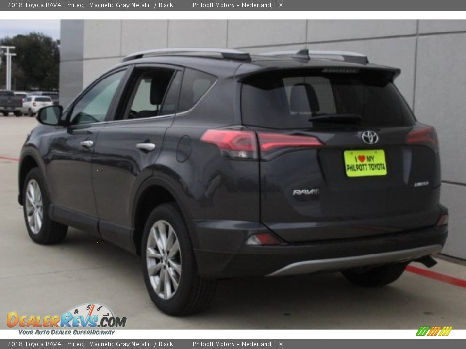 2018 Toyota RAV4 Limited Magnetic Gray Metallic / Black Photo #6