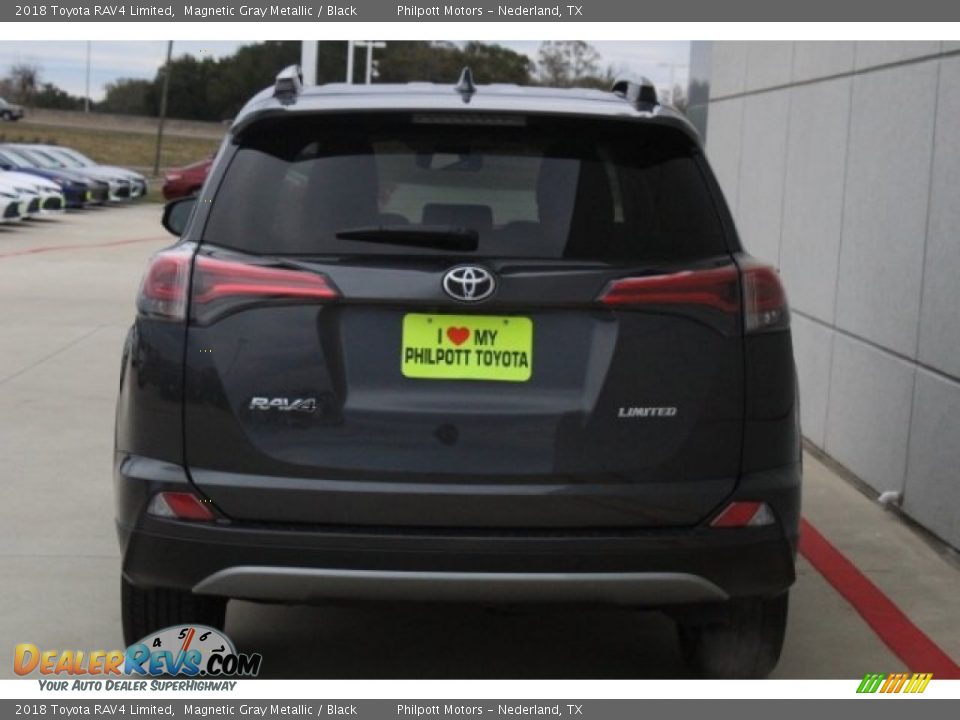 2018 Toyota RAV4 Limited Magnetic Gray Metallic / Black Photo #7