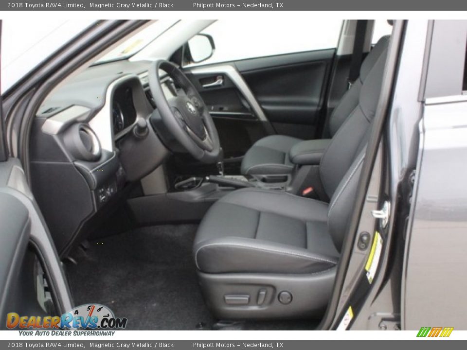 2018 Toyota RAV4 Limited Magnetic Gray Metallic / Black Photo #13