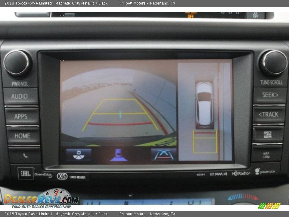 2018 Toyota RAV4 Limited Magnetic Gray Metallic / Black Photo #16