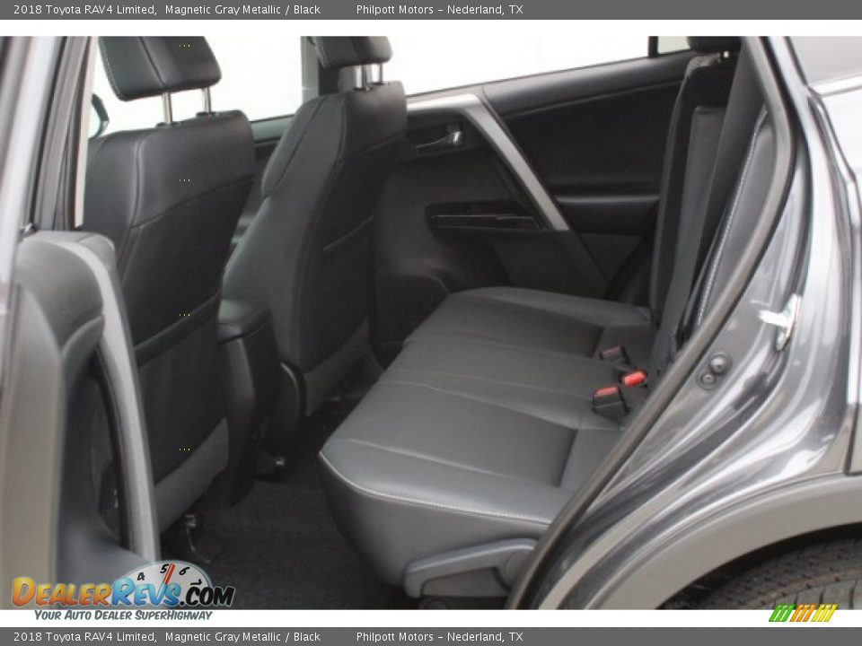 2018 Toyota RAV4 Limited Magnetic Gray Metallic / Black Photo #23