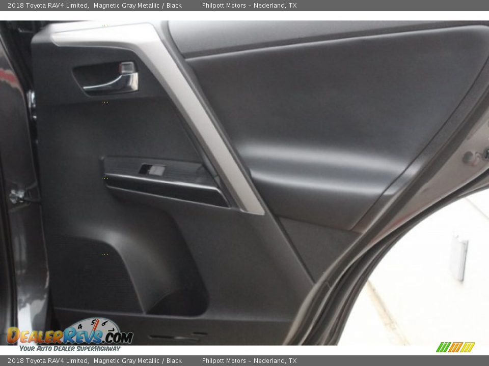 2018 Toyota RAV4 Limited Magnetic Gray Metallic / Black Photo #28