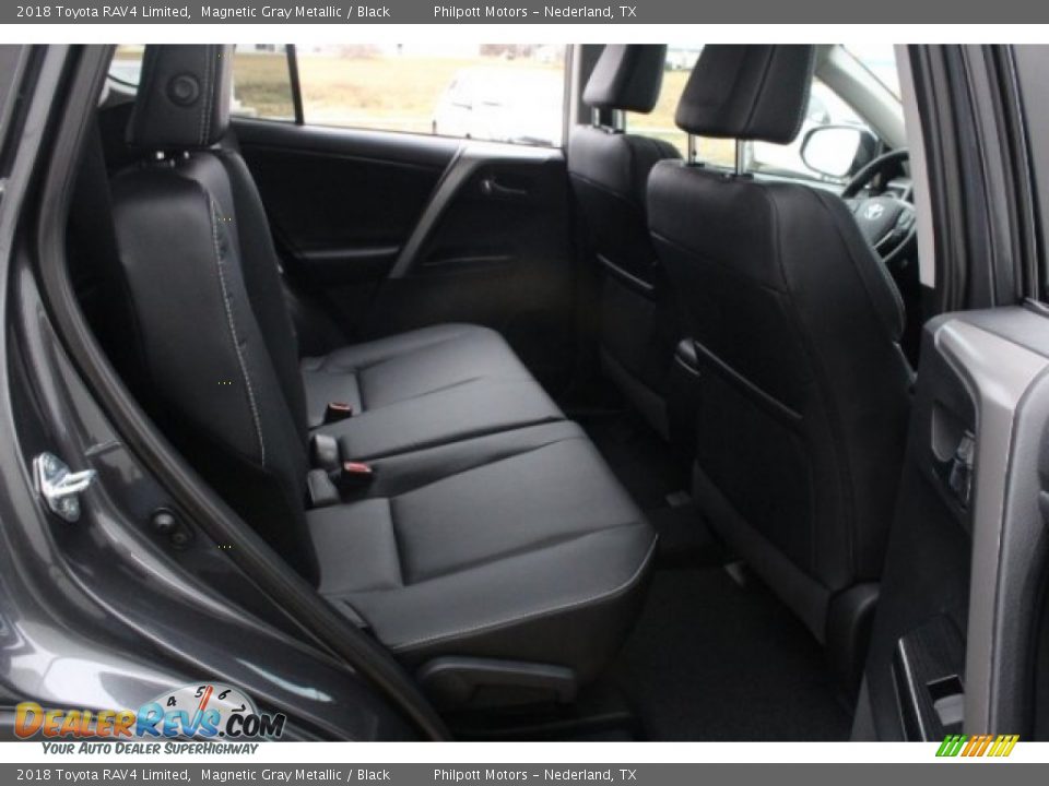 2018 Toyota RAV4 Limited Magnetic Gray Metallic / Black Photo #29