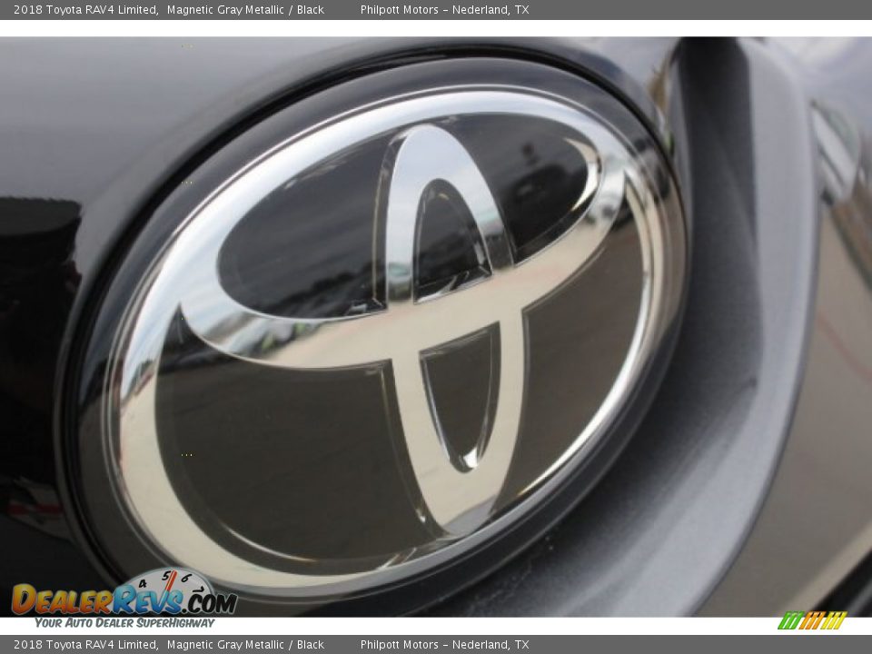 2018 Toyota RAV4 Limited Magnetic Gray Metallic / Black Photo #35