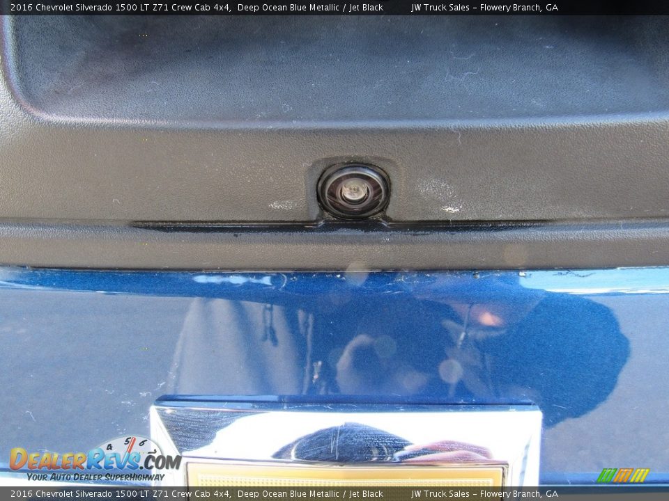 2016 Chevrolet Silverado 1500 LT Z71 Crew Cab 4x4 Deep Ocean Blue Metallic / Jet Black Photo #13
