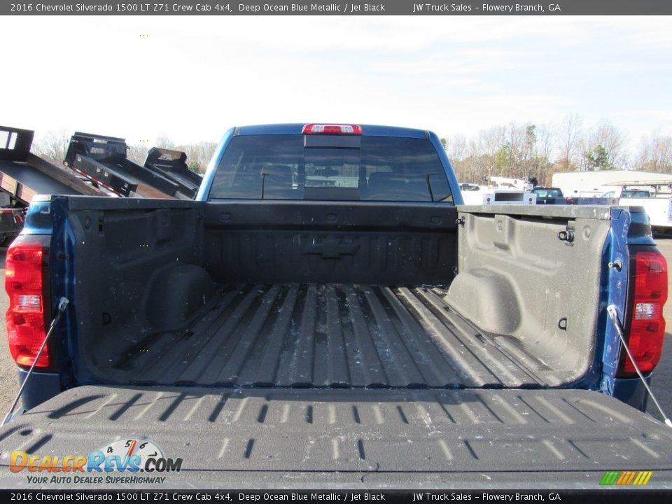 2016 Chevrolet Silverado 1500 LT Z71 Crew Cab 4x4 Deep Ocean Blue Metallic / Jet Black Photo #14
