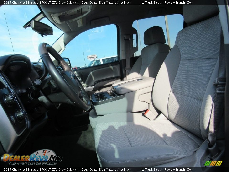 2016 Chevrolet Silverado 1500 LT Z71 Crew Cab 4x4 Deep Ocean Blue Metallic / Jet Black Photo #17