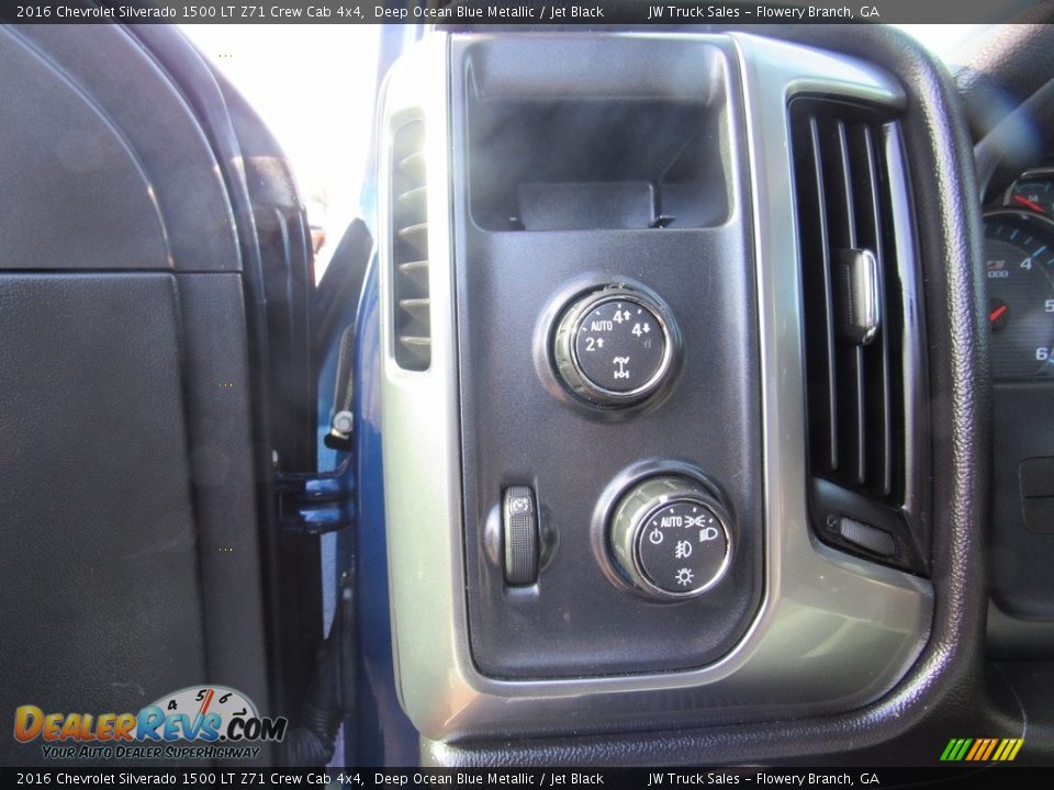 2016 Chevrolet Silverado 1500 LT Z71 Crew Cab 4x4 Deep Ocean Blue Metallic / Jet Black Photo #20