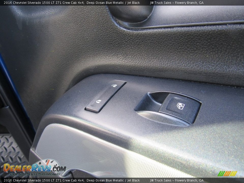 2016 Chevrolet Silverado 1500 LT Z71 Crew Cab 4x4 Deep Ocean Blue Metallic / Jet Black Photo #29
