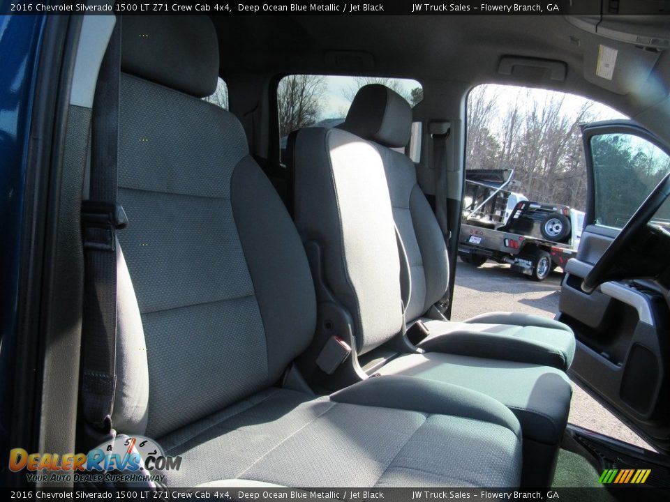 2016 Chevrolet Silverado 1500 LT Z71 Crew Cab 4x4 Deep Ocean Blue Metallic / Jet Black Photo #30