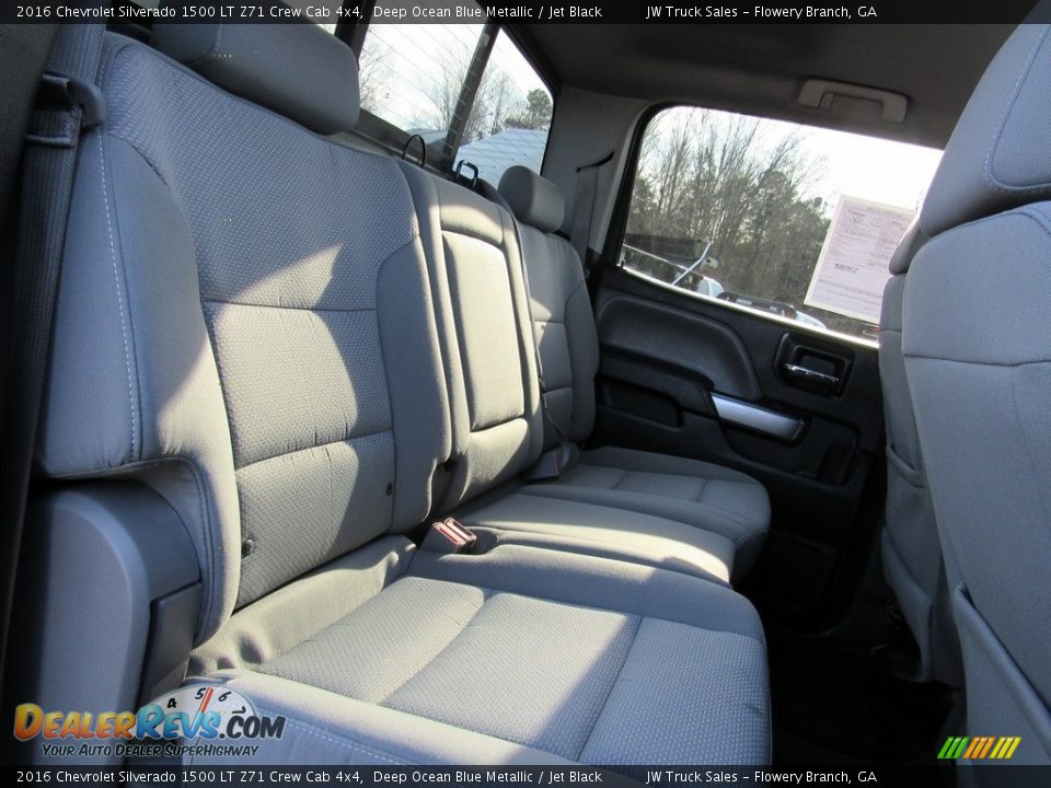 2016 Chevrolet Silverado 1500 LT Z71 Crew Cab 4x4 Deep Ocean Blue Metallic / Jet Black Photo #35