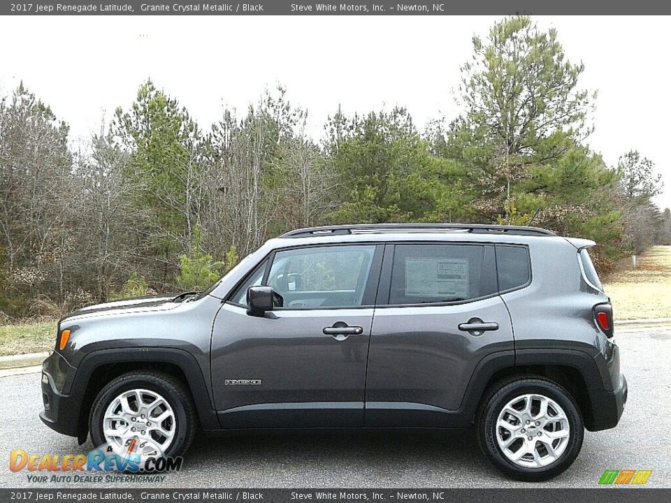 2017 Jeep Renegade Latitude Granite Crystal Metallic / Black Photo #1