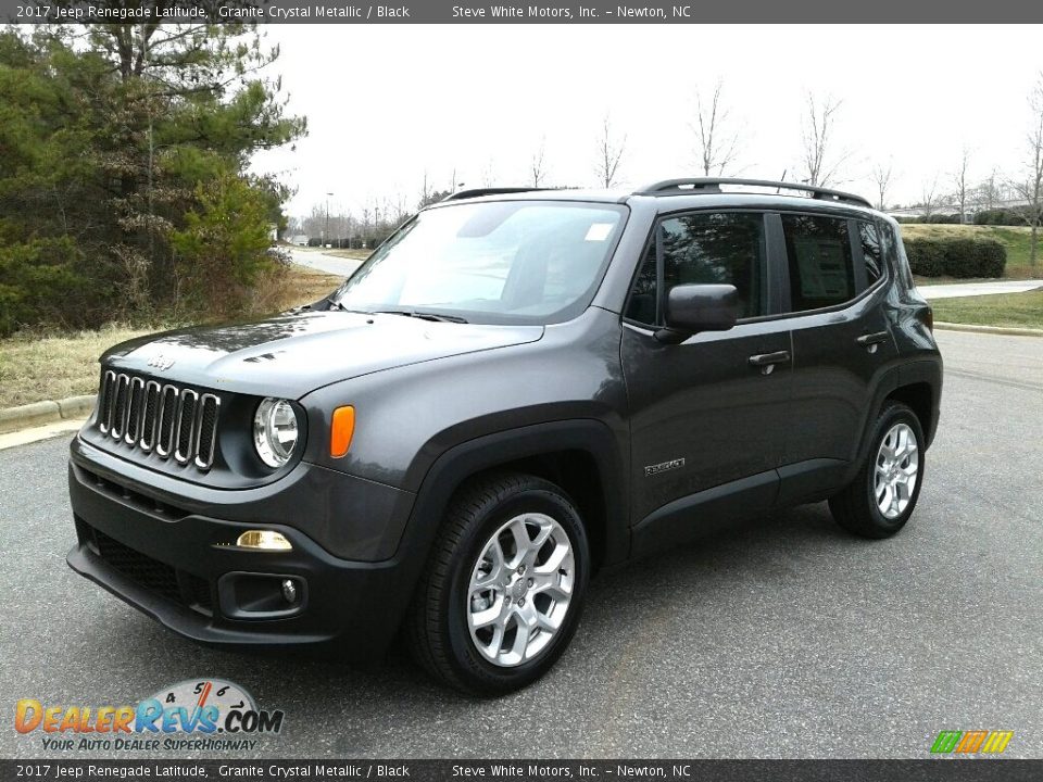 2017 Jeep Renegade Latitude Granite Crystal Metallic / Black Photo #2