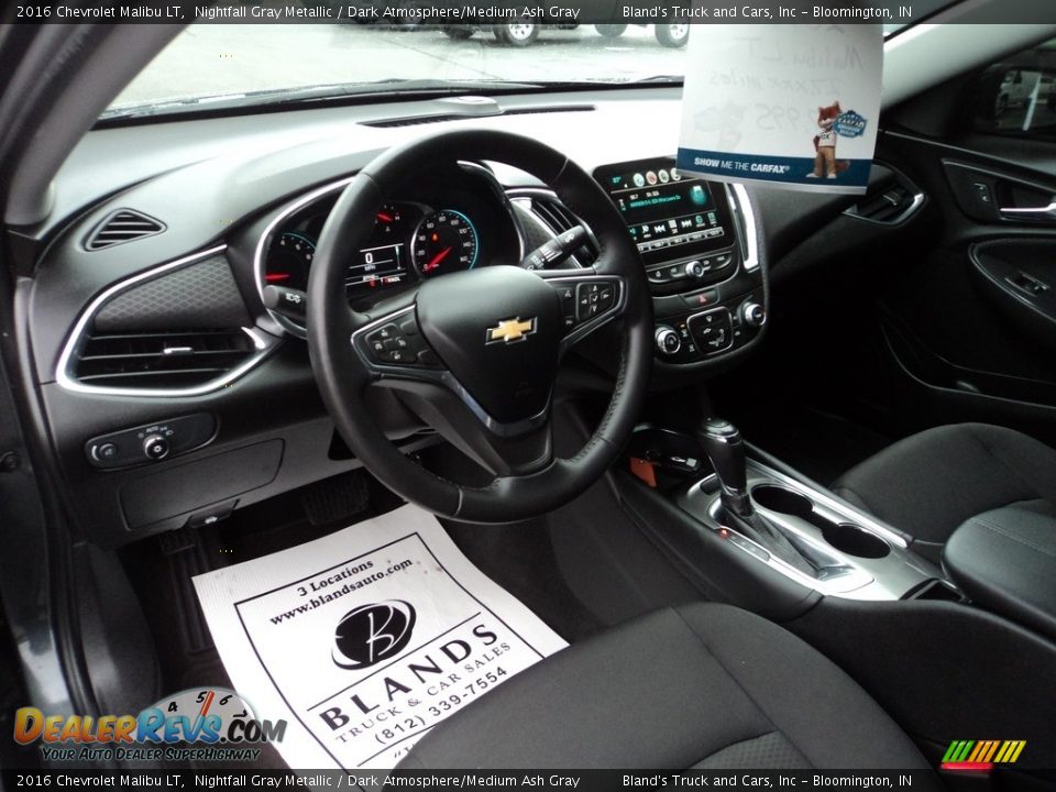 2016 Chevrolet Malibu LT Nightfall Gray Metallic / Dark Atmosphere/Medium Ash Gray Photo #6