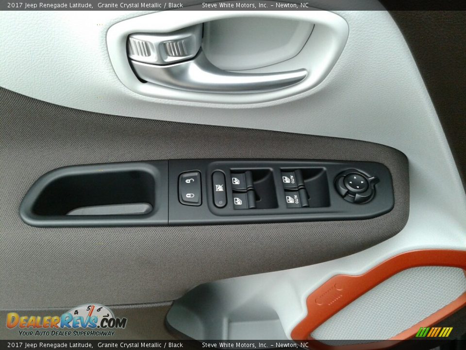 2017 Jeep Renegade Latitude Granite Crystal Metallic / Black Photo #9