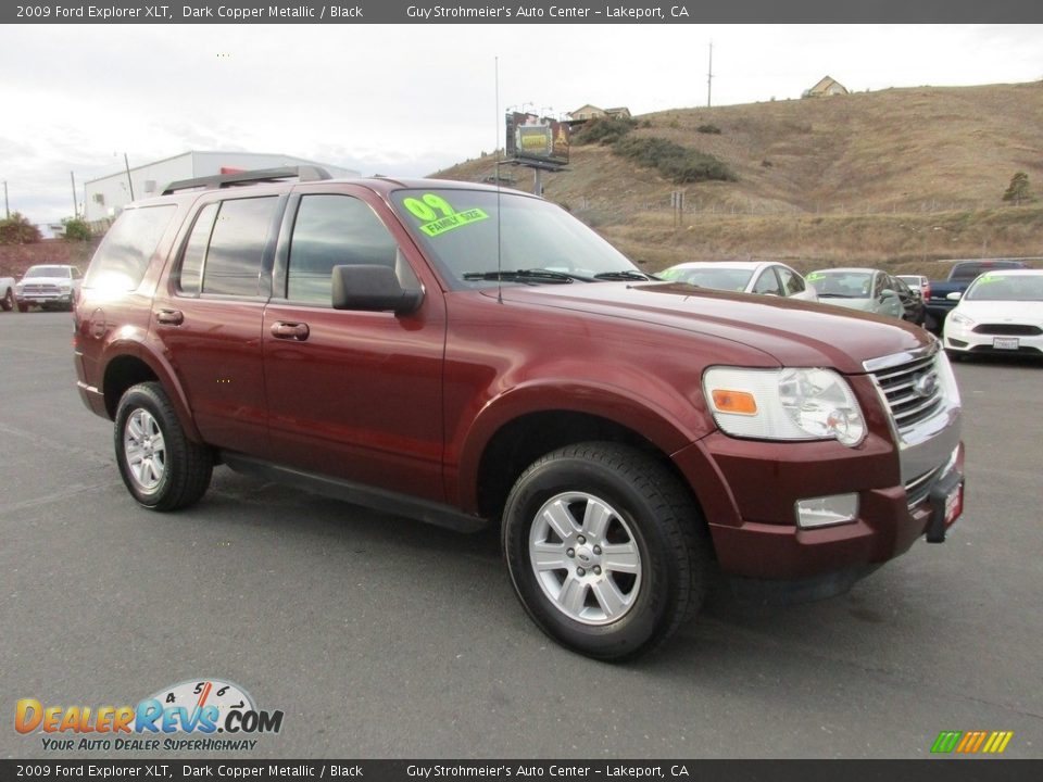 2009 Ford Explorer XLT Dark Copper Metallic / Black Photo #1