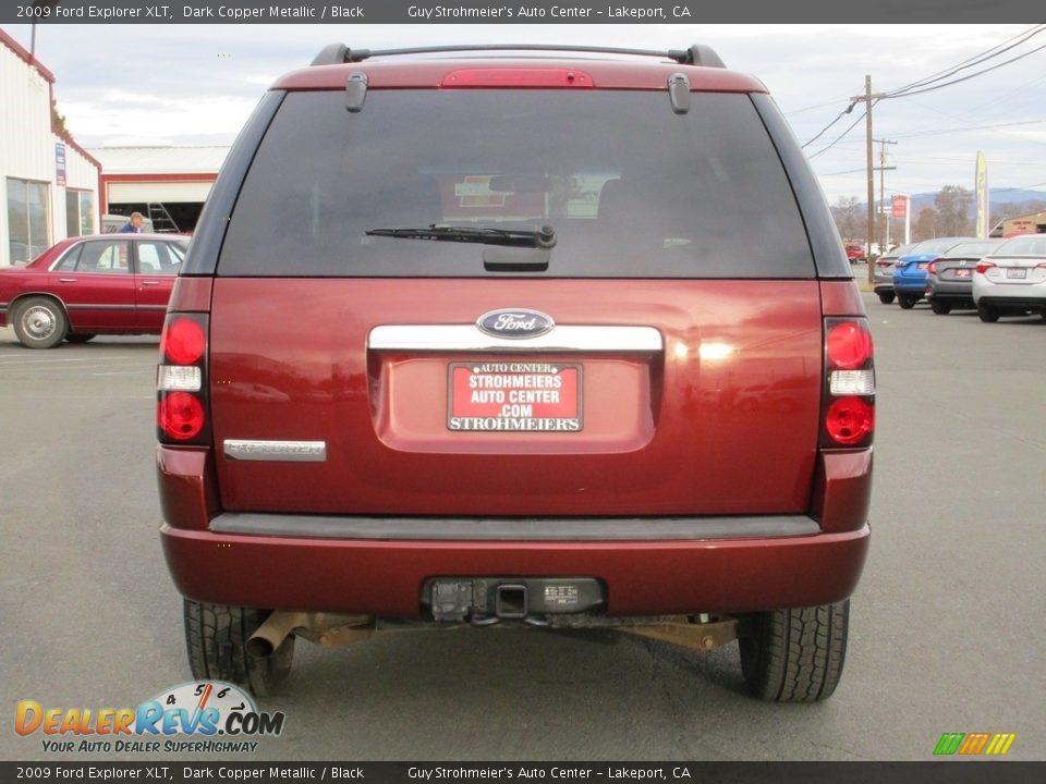 2009 Ford Explorer XLT Dark Copper Metallic / Black Photo #6
