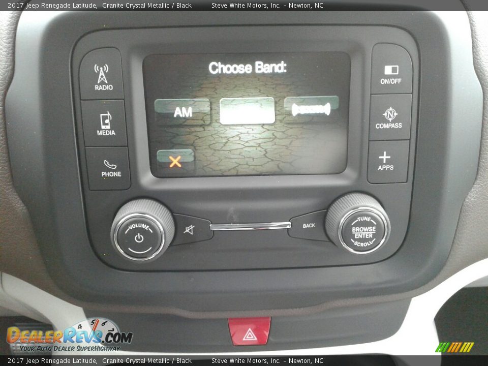 2017 Jeep Renegade Latitude Granite Crystal Metallic / Black Photo #20