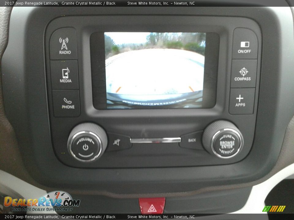 2017 Jeep Renegade Latitude Granite Crystal Metallic / Black Photo #21