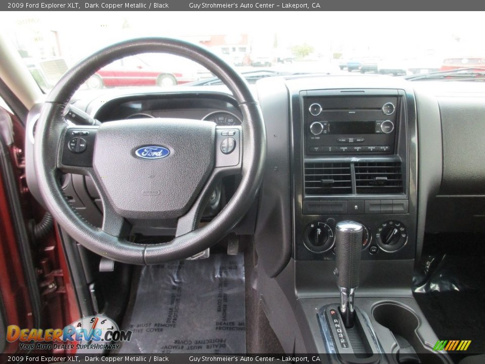 2009 Ford Explorer XLT Dark Copper Metallic / Black Photo #11