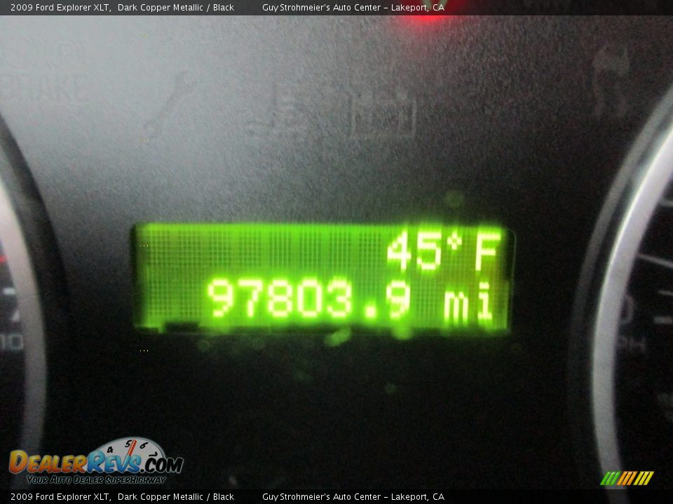 2009 Ford Explorer XLT Dark Copper Metallic / Black Photo #12