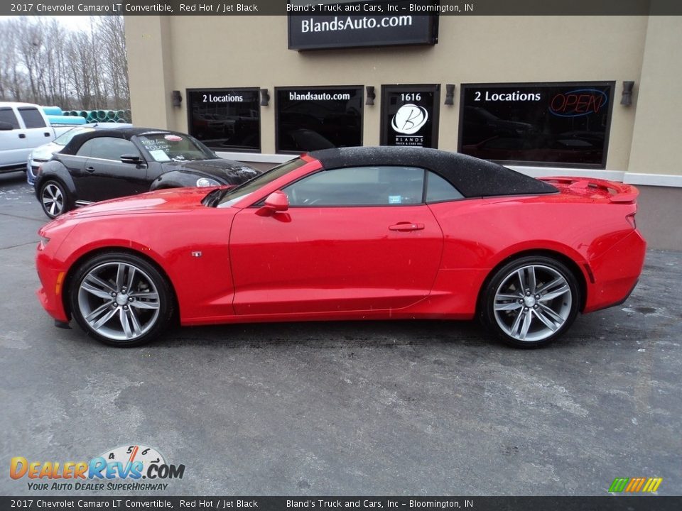 2017 Chevrolet Camaro LT Convertible Red Hot / Jet Black Photo #1