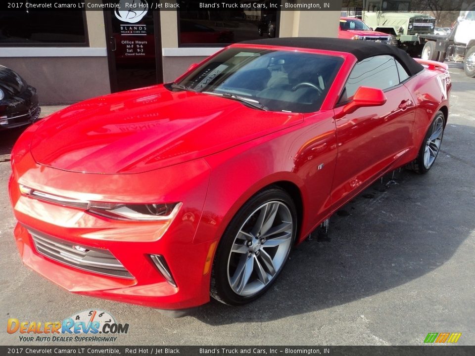 2017 Chevrolet Camaro LT Convertible Red Hot / Jet Black Photo #2