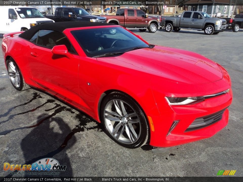 2017 Chevrolet Camaro LT Convertible Red Hot / Jet Black Photo #5