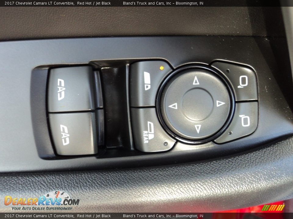 2017 Chevrolet Camaro LT Convertible Red Hot / Jet Black Photo #10