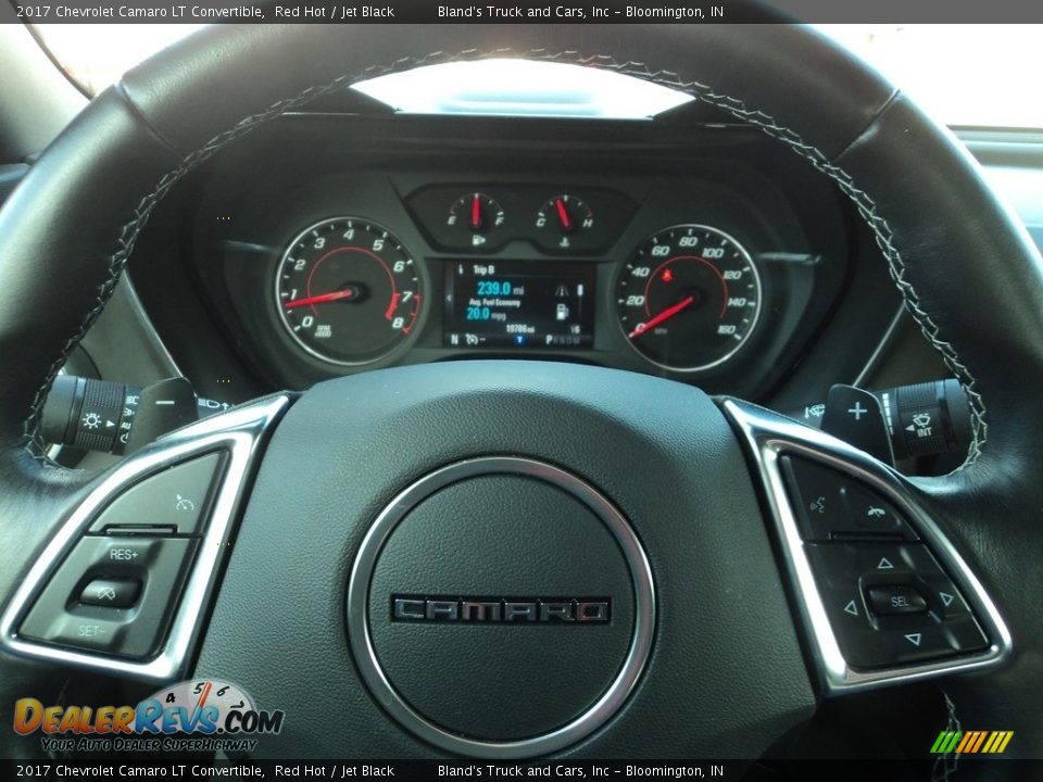 2017 Chevrolet Camaro LT Convertible Steering Wheel Photo #11