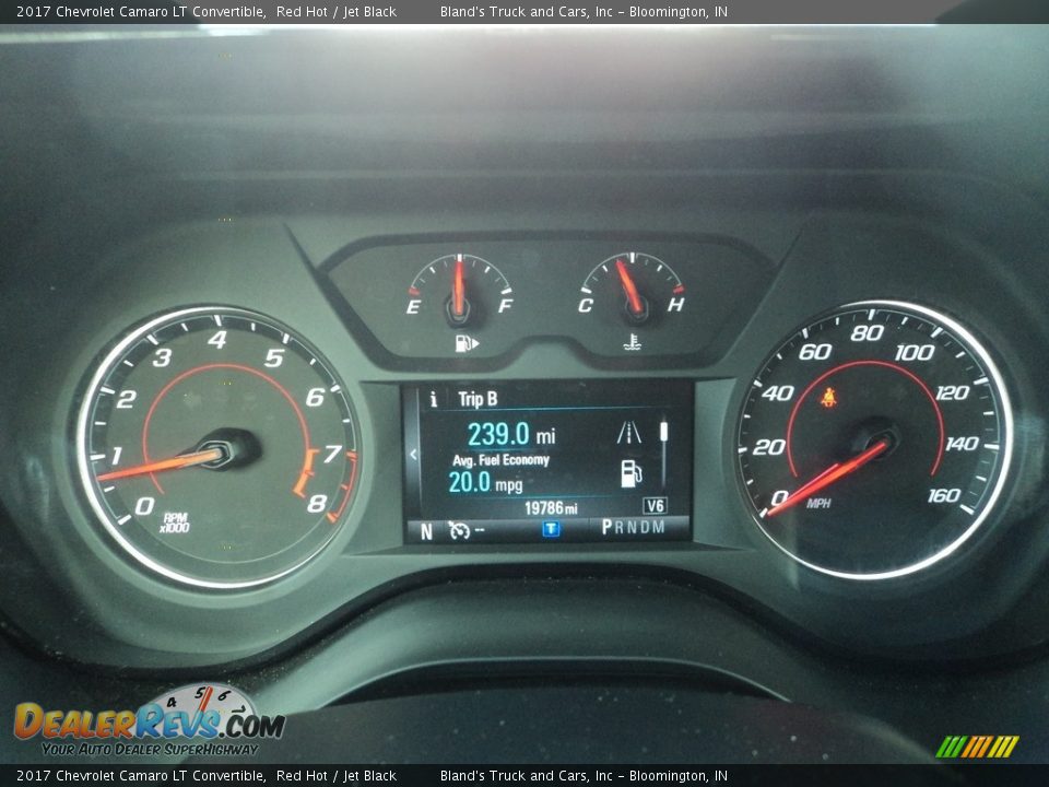 2017 Chevrolet Camaro LT Convertible Gauges Photo #12