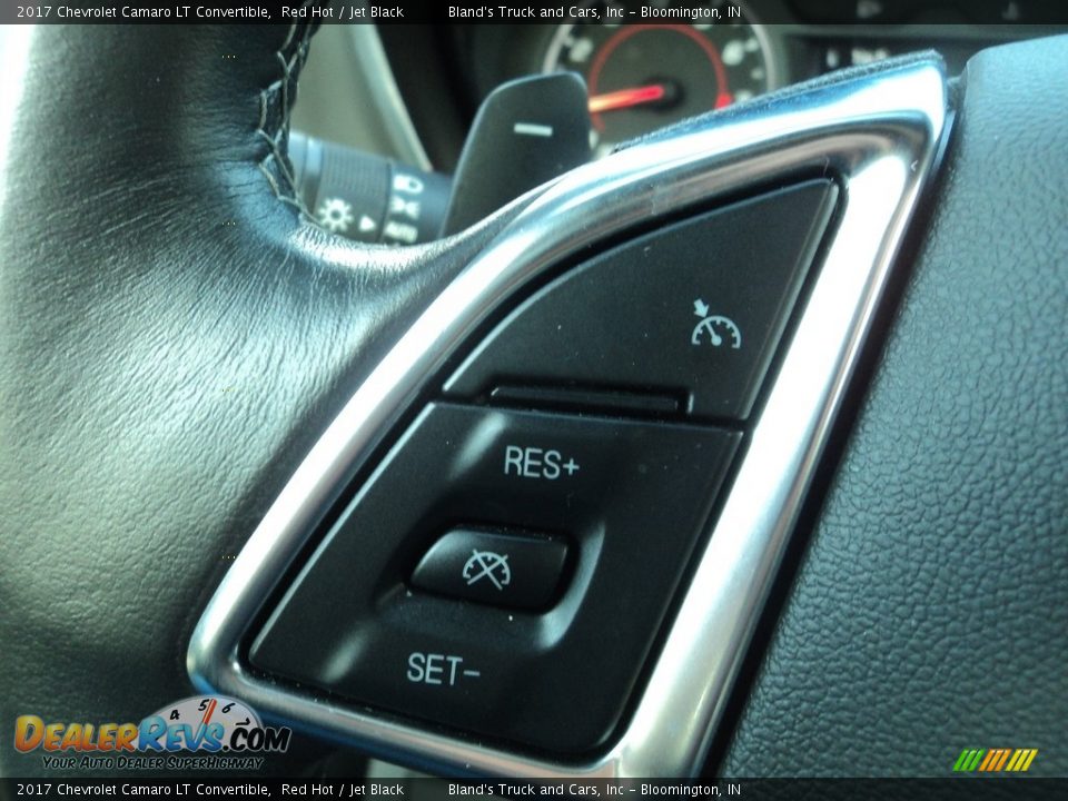 2017 Chevrolet Camaro LT Convertible Red Hot / Jet Black Photo #14