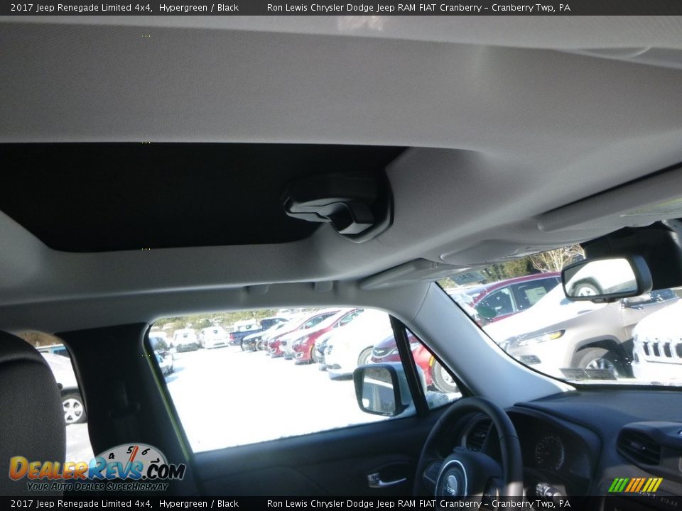 2017 Jeep Renegade Limited 4x4 Hypergreen / Black Photo #12