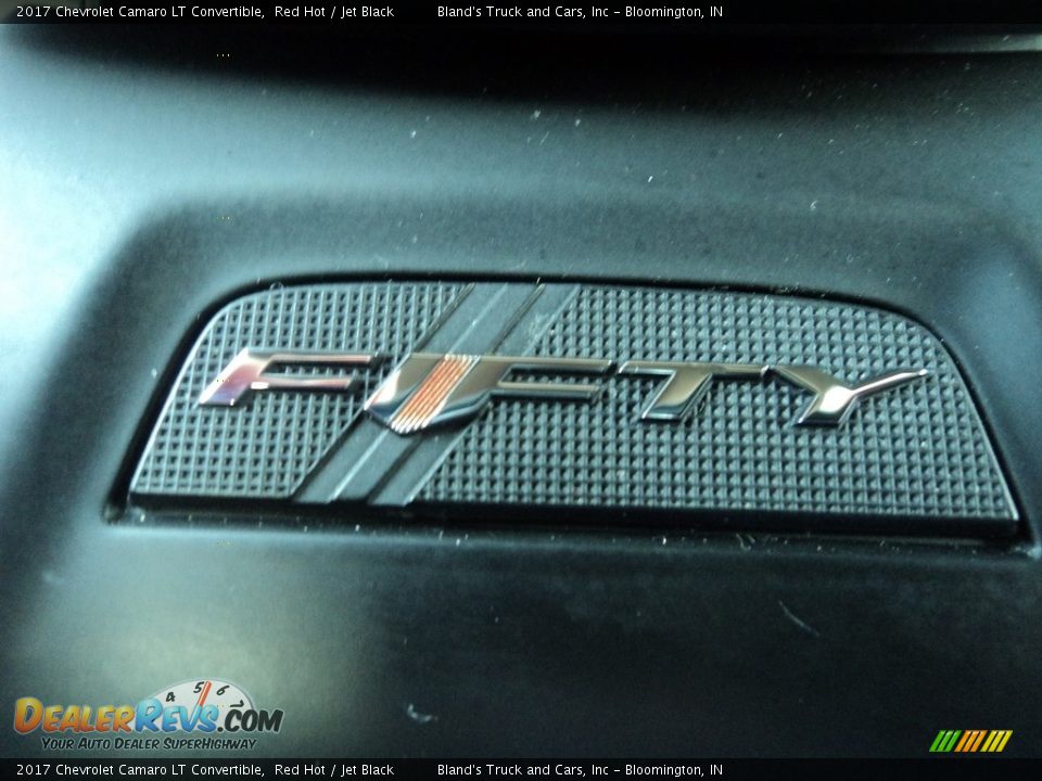 2017 Chevrolet Camaro LT Convertible Red Hot / Jet Black Photo #16