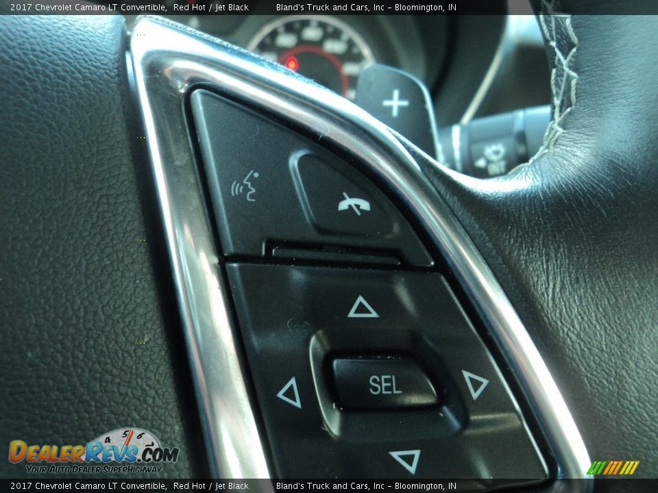 2017 Chevrolet Camaro LT Convertible Red Hot / Jet Black Photo #18