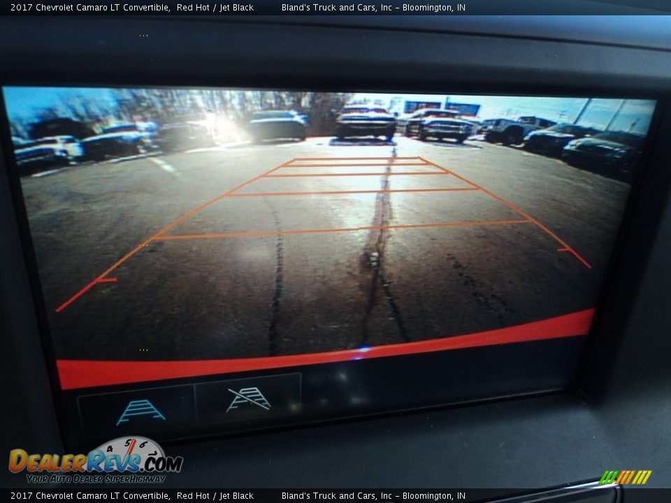 2017 Chevrolet Camaro LT Convertible Red Hot / Jet Black Photo #20