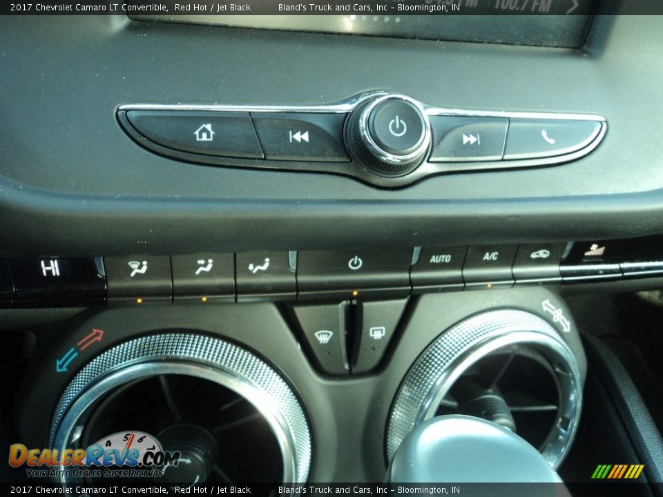 2017 Chevrolet Camaro LT Convertible Red Hot / Jet Black Photo #21