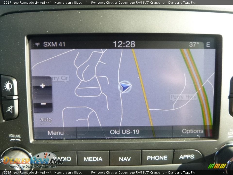 2017 Jeep Renegade Limited 4x4 Hypergreen / Black Photo #18