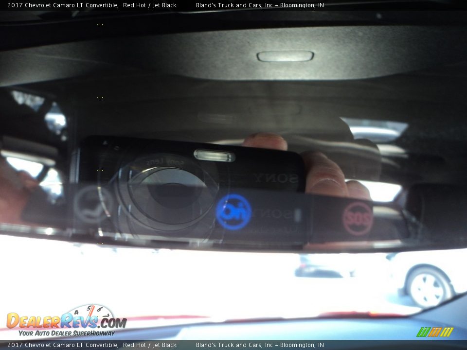 2017 Chevrolet Camaro LT Convertible Red Hot / Jet Black Photo #26