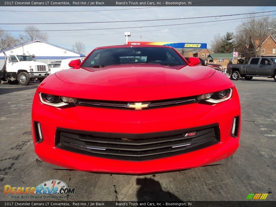 2017 Chevrolet Camaro LT Convertible Red Hot / Jet Black Photo #27