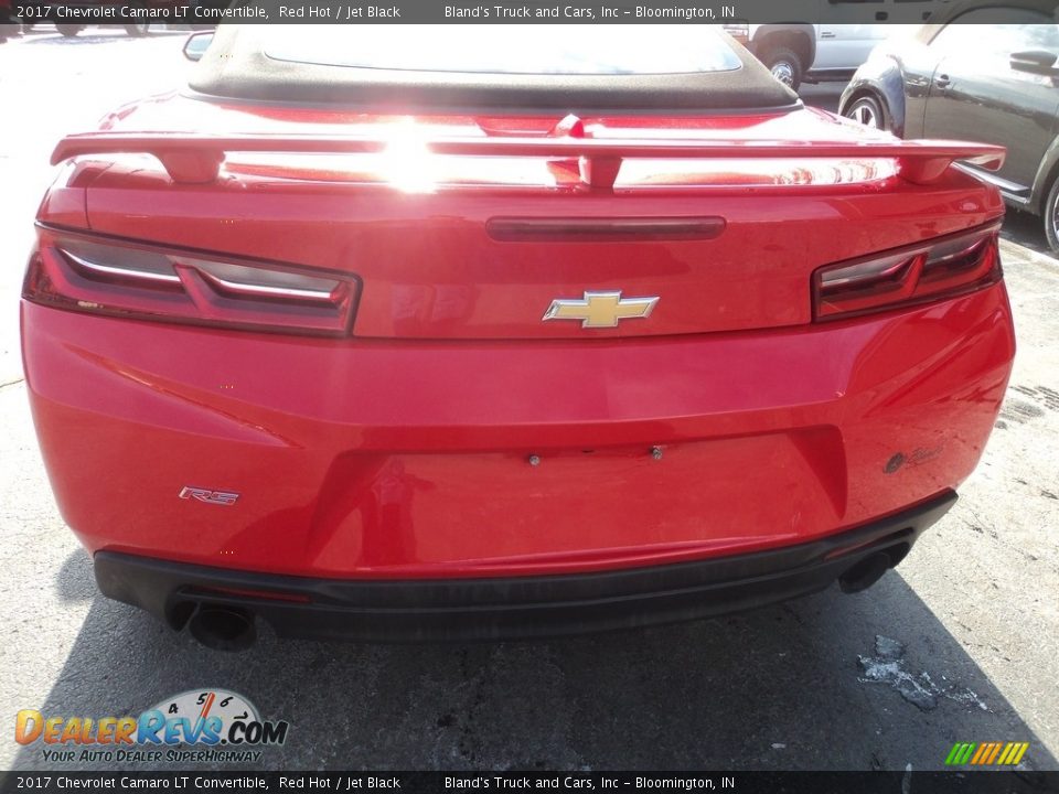2017 Chevrolet Camaro LT Convertible Red Hot / Jet Black Photo #30