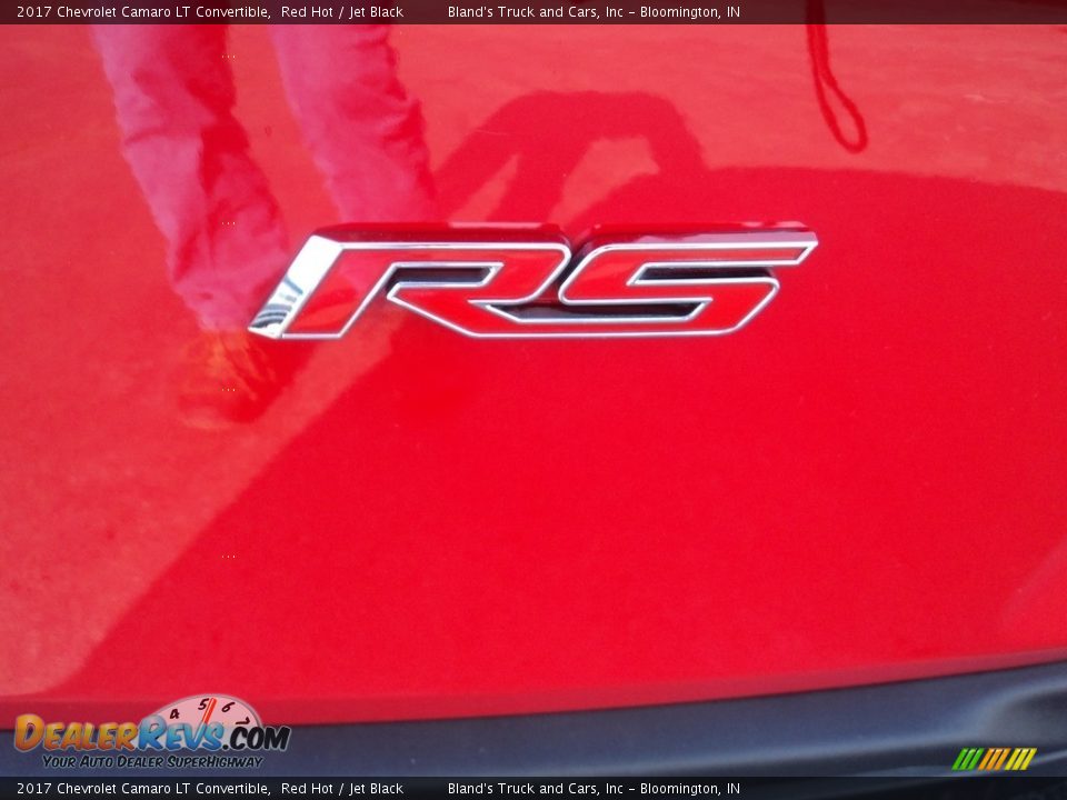 2017 Chevrolet Camaro LT Convertible Red Hot / Jet Black Photo #31