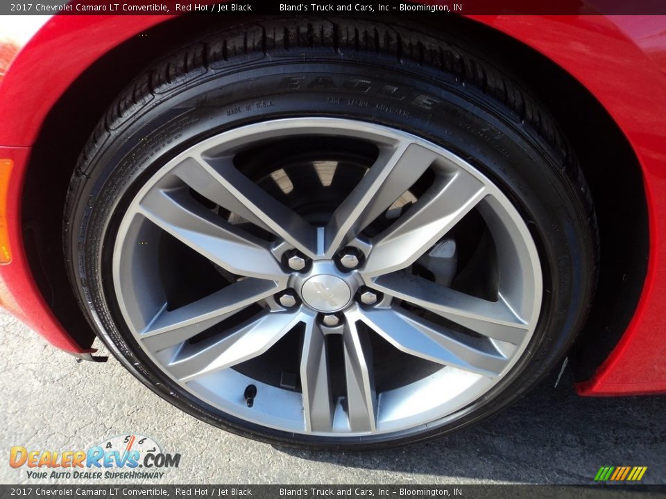 2017 Chevrolet Camaro LT Convertible Red Hot / Jet Black Photo #34