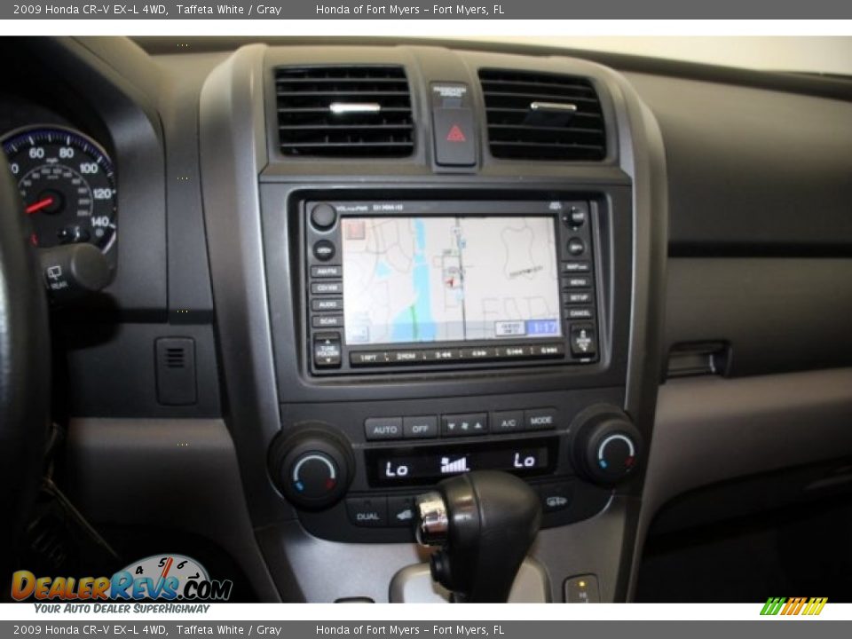 2009 Honda CR-V EX-L 4WD Taffeta White / Gray Photo #20