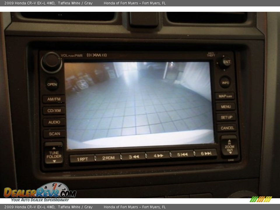 2009 Honda CR-V EX-L 4WD Taffeta White / Gray Photo #22