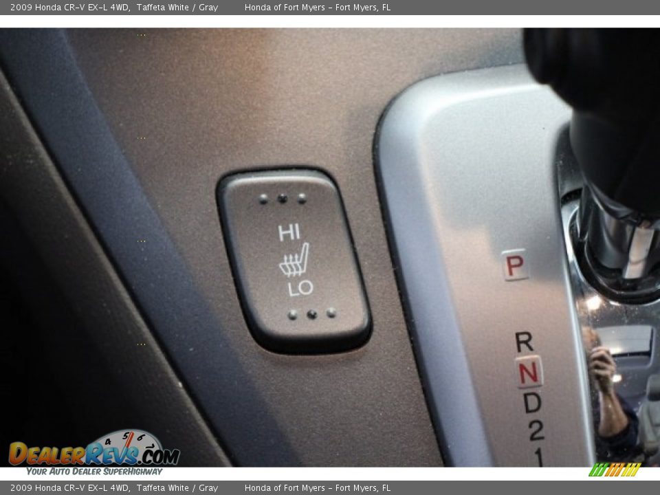 2009 Honda CR-V EX-L 4WD Taffeta White / Gray Photo #25