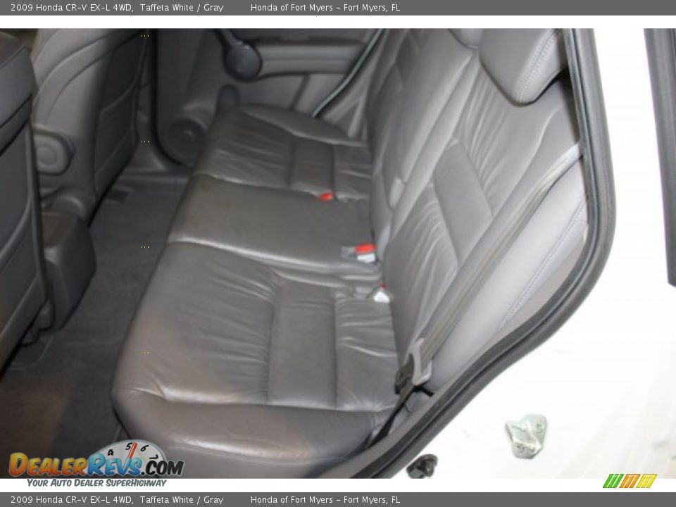 2009 Honda CR-V EX-L 4WD Taffeta White / Gray Photo #27
