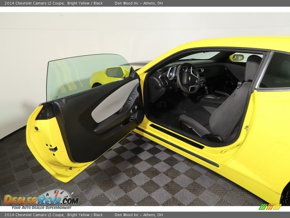 2014 Chevrolet Camaro LS Coupe Bright Yellow / Black Photo #23