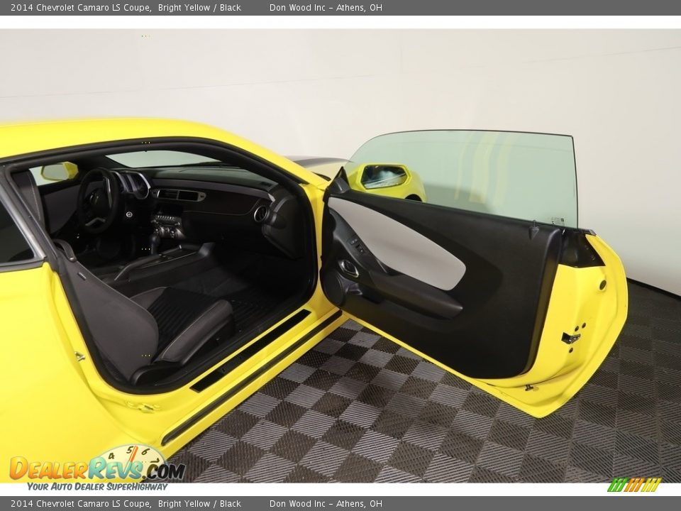 2014 Chevrolet Camaro LS Coupe Bright Yellow / Black Photo #24